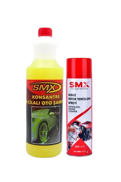 SMX Susuz Motor Temizleme Koruma Spreyi %40 Cilalı Oto Şampuanı