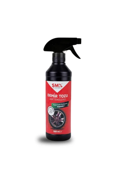 SMX Demir Tozu & Jant Temizleyici 500 Ml. Detay Temizlik Fırçası 23 Cm - Resim 3