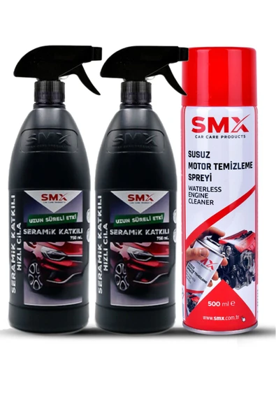 SMX Seramik Katkılı Hızlı Ve Pratik Cila 2 Adet. - Susuz Motor Temizleme Spreyi