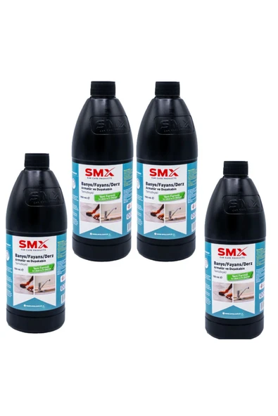 SMX Inox Derz Fayans Banyo Temizlik Spreyi 4 Adet