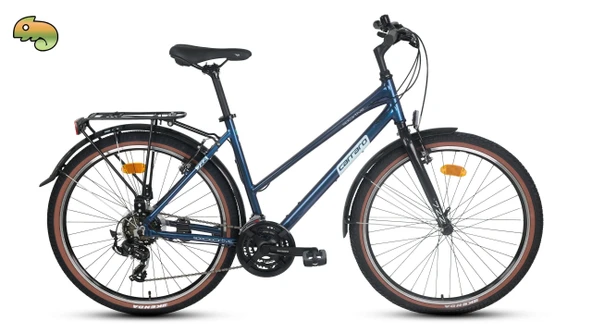 Carraro Sportive 722 V Fren 21 Vites 27,5 Jant Şehir Bisikleti Bukalemun 43 Kadro