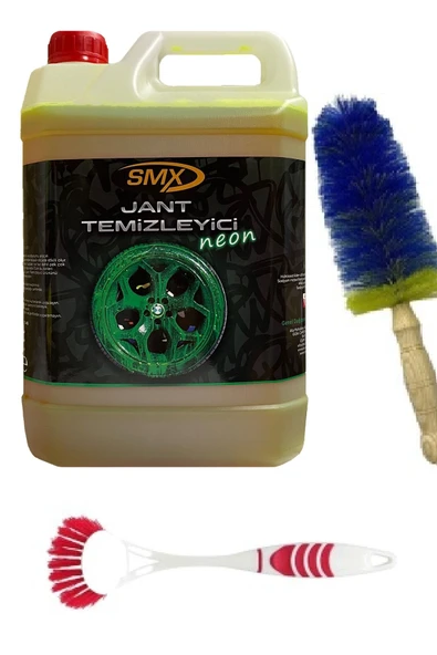 SMX Neon Jant Temizleyici 5 Lt / Jant Lastik Koltuk Fırçası / Jant Temizleme Fırçası ürün görseli 1