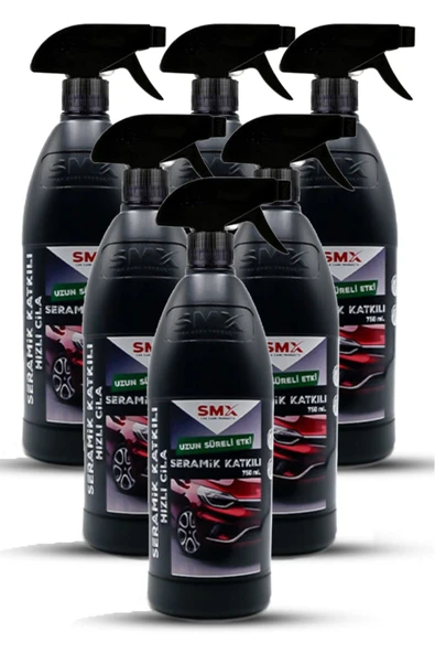 SMX Seramik Katkılı Hızlı ve Pratik Cila 750 ML 6 Adet ürün görseli 1