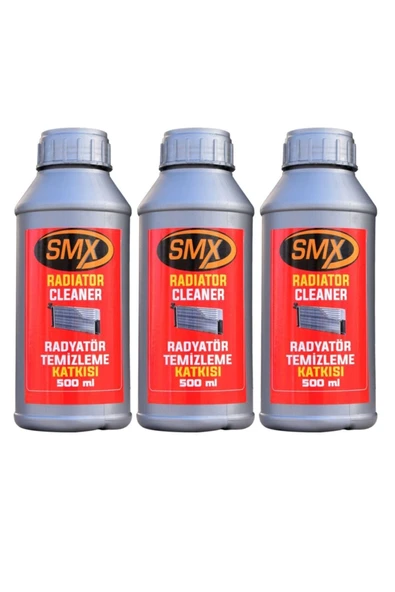 SMX 3 Adet Radyatör Temizleme Katkısı 500 Ml