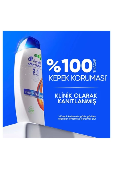 Head & Shoulders Erkeklere Özel 2'si 1 Arada Kepek Koruması Şampuan 330 ml - 3