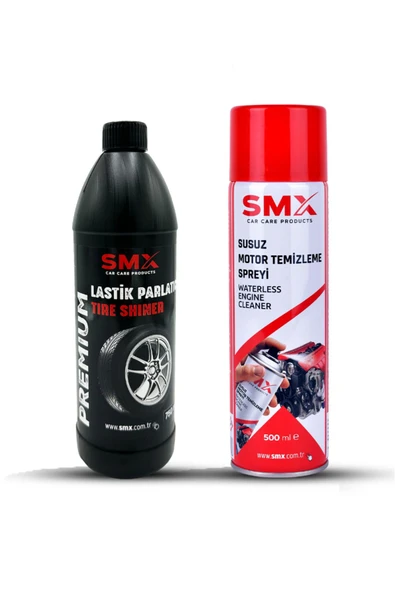 SMX Susuz Motor Temizleme Spreyi Lastik Parlatma Spreyi ürün görseli 1