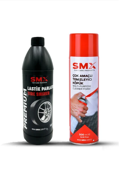 SMX Çok Amaçlı Temizleyici Köpük Sprey Lastik Parlatma Spreyi