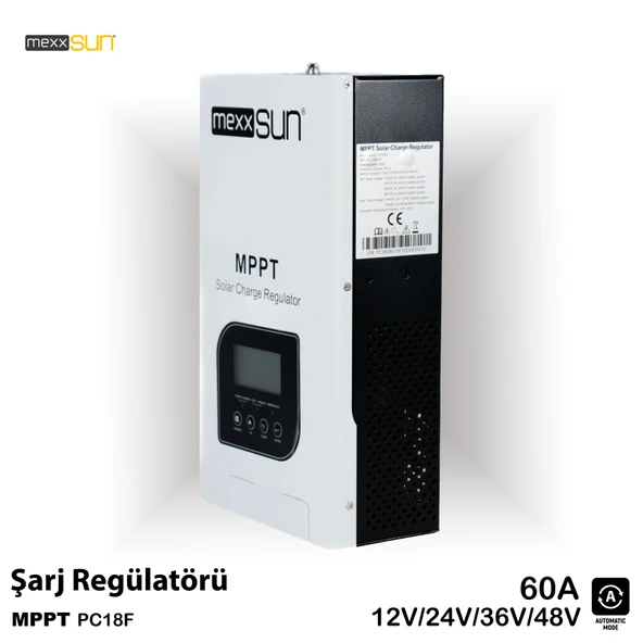 (PC18F) 60A MPPT 12/24/48V - Resim 3
