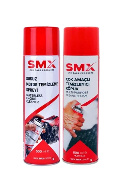 SMX Çok Amaçlı Temizleyici Köpük Sprey / Susuz Motor Temizleme Spreyi ürün görseli 1