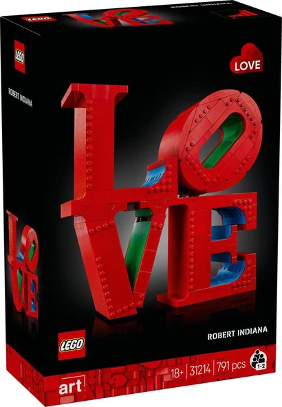 LEGO Art 31214 LOVE