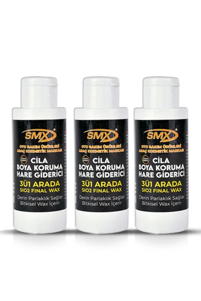SMX 3'ü 1 Arada (CİLA-BOYA KORUMA-HARE GİDERİCİ) (3X100ML) ürün görseli 1