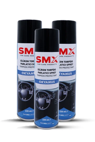 SMX Silikon Torpido Parlatıcı Sprey 220 mL. (Okyanus) 3 Adet ürün görseli 1