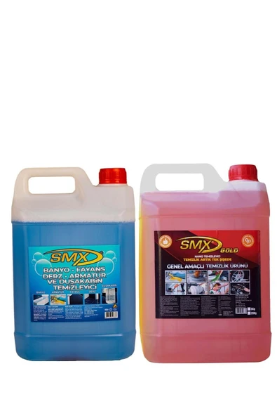 SMX Banyo Fayans Derz Temizleyici (5 Lt) / Genel Amaçlı Temizlik Ürünü (5 Lt)