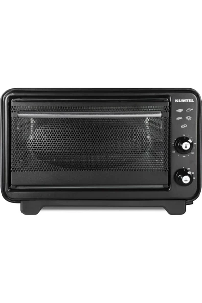Kumtel Kf-6135 Elektirikli Mini Fırın Siyah 1420W  3 Programlı Pişirme Ayarlanabilir Termostat 32 L (TEŞHİR) - 2