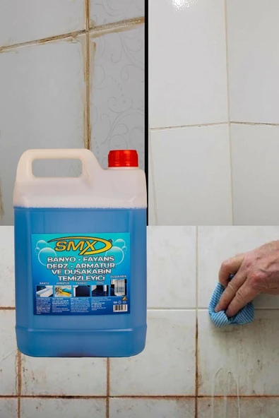 SMX Banyo Fayans Derz Temizleyici (5 Lt) / Genel Amaçlı Temizlik Ürünü (5 Lt) - 2