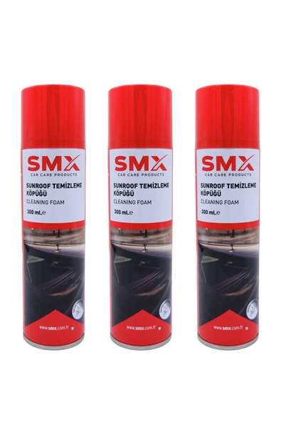 SMX Sunroof Temizleme Köpüğü 300 mL. 3 adet