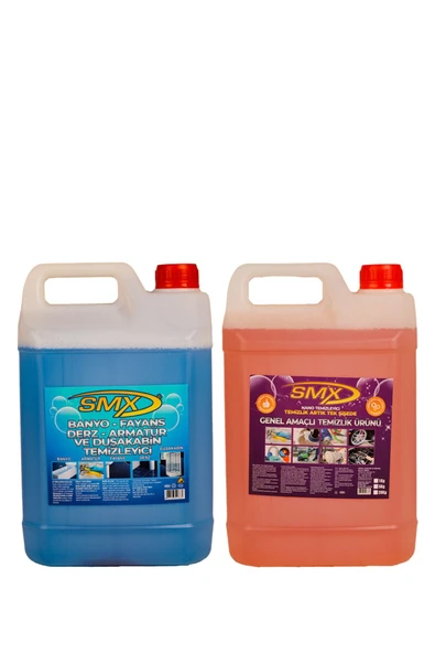 SMX Banyo Fayans Derz Temizleyici (5 Lt) / Genel Amaçlı Temizlik Ürünü (5 Lt)