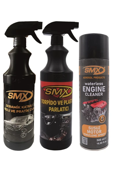 SMX Hızlı Cila/susuz Motor Temizleme Spreyi/torpido Plastik Parlatıcı - Resim 2