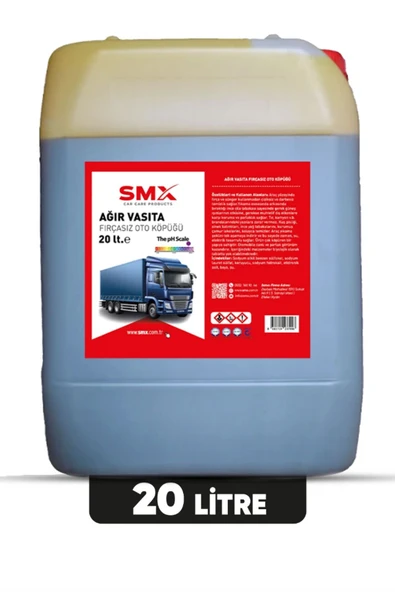 SMX AĞIR VASITA FIRÇASIZ OTO KÖPÜĞÜ 20 LT