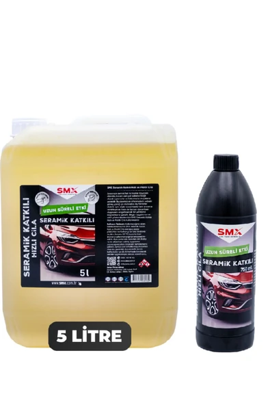 SMX Seramik Katkılı Hızlı Ve Pratik Cila 5 Lt - 750 ML ürün görseli 1