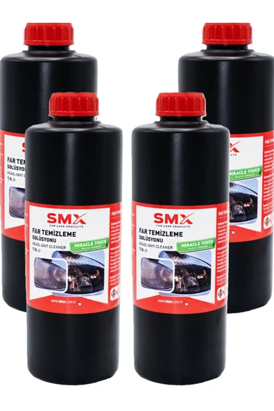 SMX Araba Far Temizleme Sıvısı - 4 Litre ürün görseli
