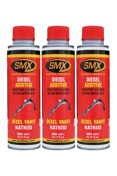 SMX Dizel Yakıt Katkısı 300 ml 3 Adet