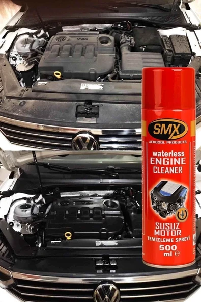 SMX Susuz Motor Temizleme Spreyi / Seramik Cila / Hızlı Cila / Pratik Cila / Lastik Parlatıcı / Tam - Resim 3