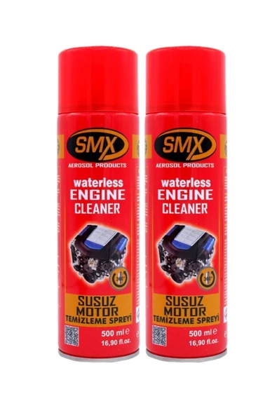SMX 2 Adet Susuz Motor Temizleme Spreyi