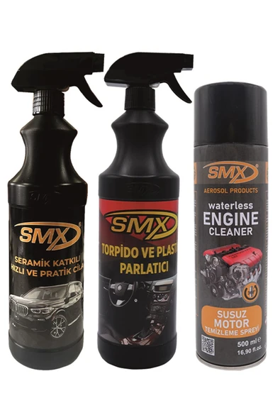 SMX Hızlı Cila/susuz Motor Temizleme Spreyi/torpido Plastik Parlatıcı
