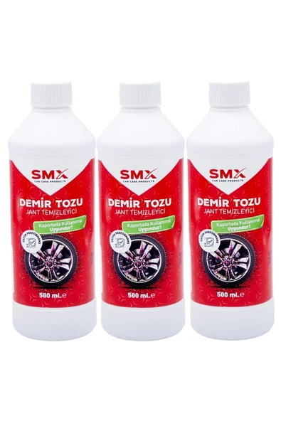 SMX Demir Tozu / Jant Temizleyici 3 Adet (3x500 Ml) ürün görseli 1