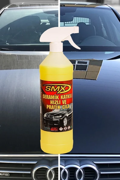 SMX Seramik Katkılı Hızlı Cila 5 Lt Seramik Katkılı Hızlı Cila 750 Ml. Susuz Motor Spreyi - 4