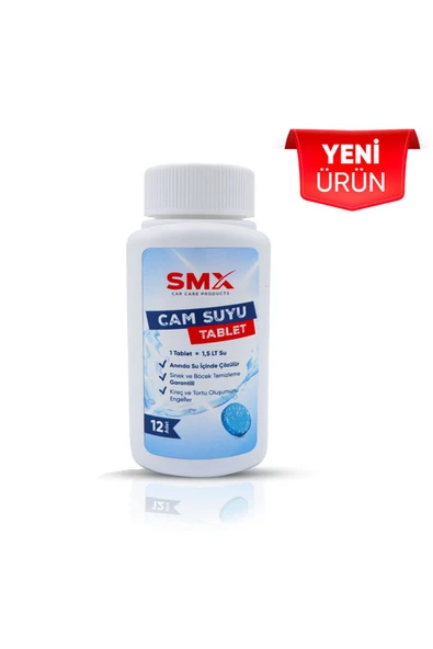 SMX Cam Suyu Tableti 12 Adet