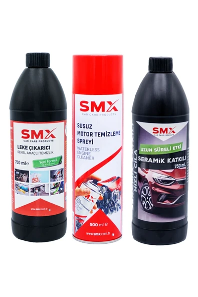 SMX Susuz Motor Temizleme / Seramik Cila/hızlı Cila / Pratik Cila/ Nano Genel Amaçlı Temizleyici ürün görseli 1