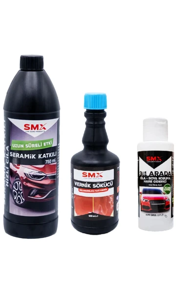 SMX Vernik Sökücü,Seramik Katkılı Hızlı Ve Pratik Cila ve Boya Koruma ürün görseli 1