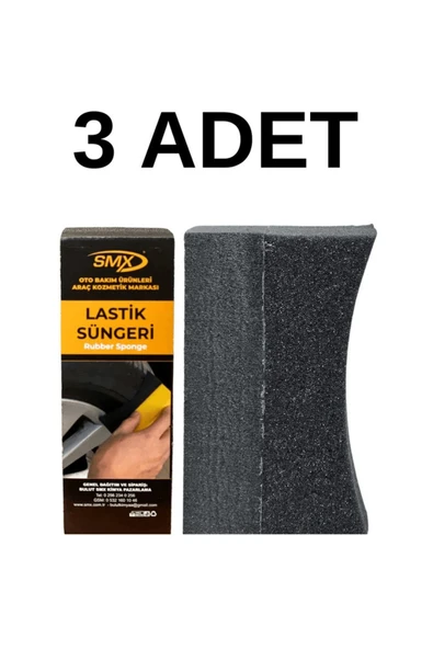 SMX Lastik Süngeri 3 Adet