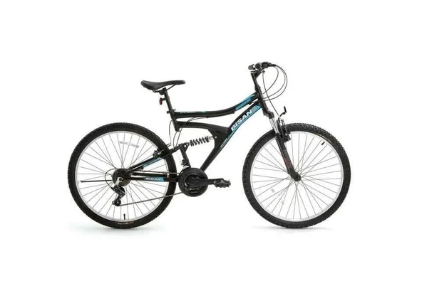 Bisan Ranger 26 Jant Amortisörlü 21 Vites Dağ Bisikleti Mat Siyah-Mavi