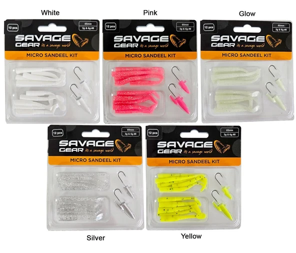 Savage gear Lrf Micro Sandeel Kit 12 Adet(1+1.5+5) Sahte Balık - 2