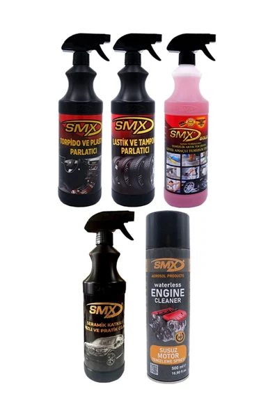 SMX Susuz Motor Temizleme Spreyi / Seramik Cila / Hızlı Cila / Pratik Cila / Nano Genel Amaçlı Temi