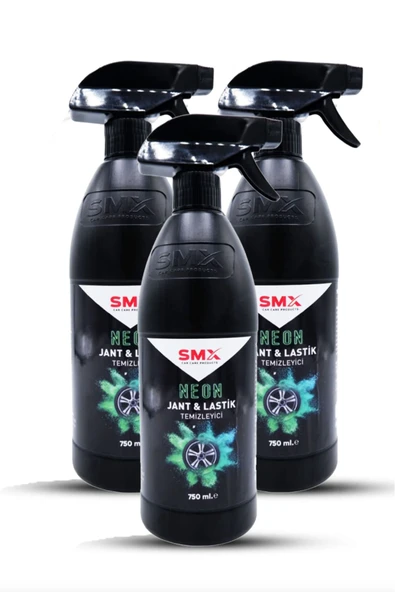 SMX 3 Adet Neon Jant Temizleyici 750 ml