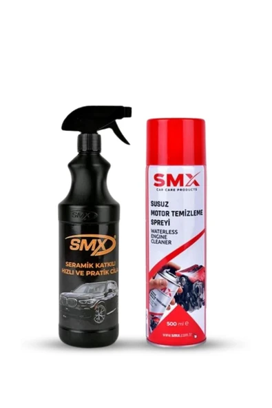 SMX Seramik Katkılı Cila Ve Susuz Motor Temizleme Seti