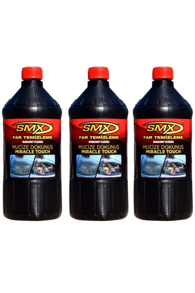 SMX Buharlı Araba Far Temizleme Sıvısı 3 litre - 2
