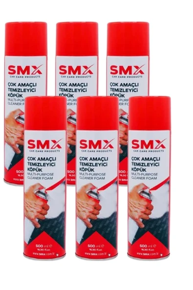 SMX Çok Amaçlı Temizleyici Köpük 500 Ml  6 Adet ürün görseli 1