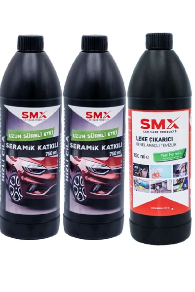 SMX Seramik Cila Hızlı Cila  Pratik Cila 2 Adet  Nano Genel Amaçlı Temizleyici