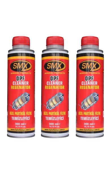 SMX 3 Adet Dizel Partikül Filtre Temizleyici 300 Ml