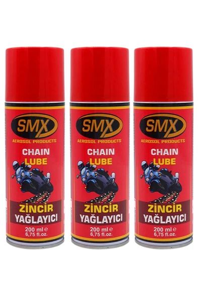 SMX 3 Adet Zincir Yağlayıcı 200 Ml ürün görseli 1