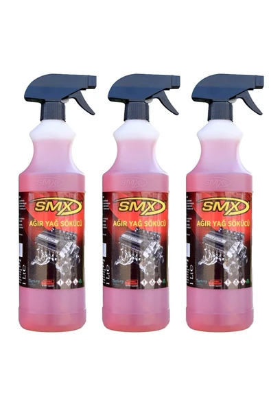 SMX 3 Adet Ağır Yağ Çözücü (750 ML)