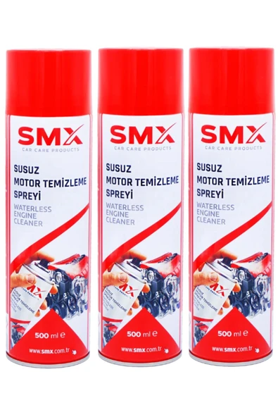 SMX Susuz Motor Temizleme Spreyi 3 Adet (3x500 Ml) ürün görseli 1