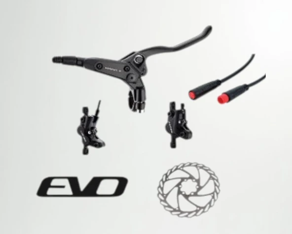 EVO E BIKE HİDROLİK FREN SETİ KOMPLE SET SENSÖRLÜ