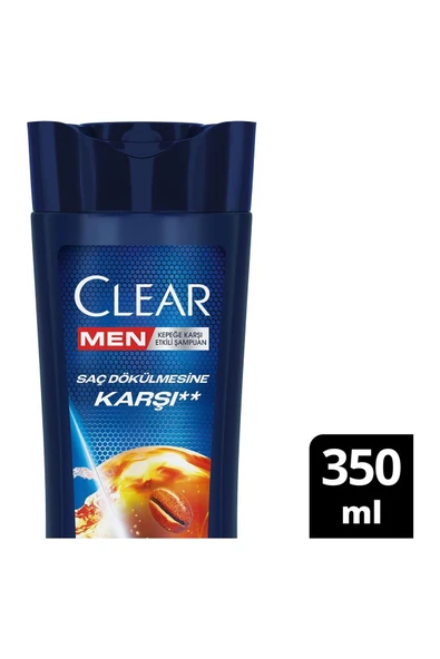 Clear Men Kepeğe Karşı Etkili Şampuan Saç Dökülmesine Karşı 350 ml