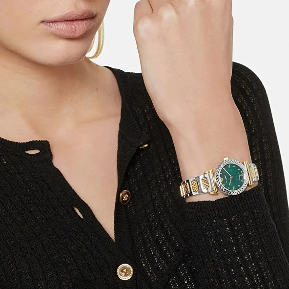 Versace VRSCVEAA01320 Kadın Kol Saati - Resim 5